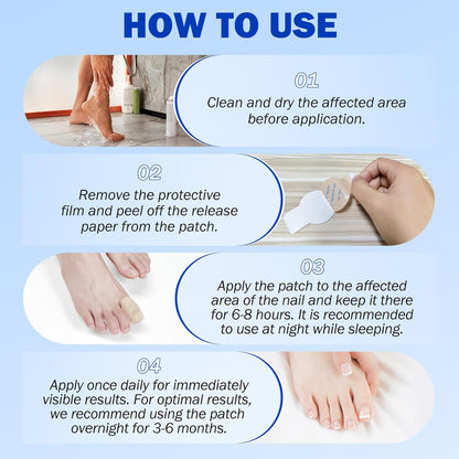 Fungal Nail Patches - 21 Toe Nail Care Patches